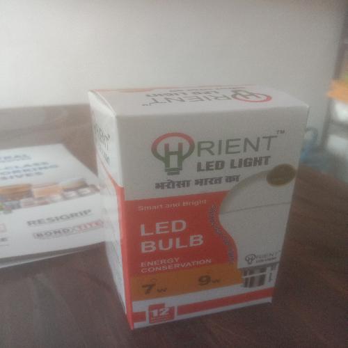 Led bulb packing box